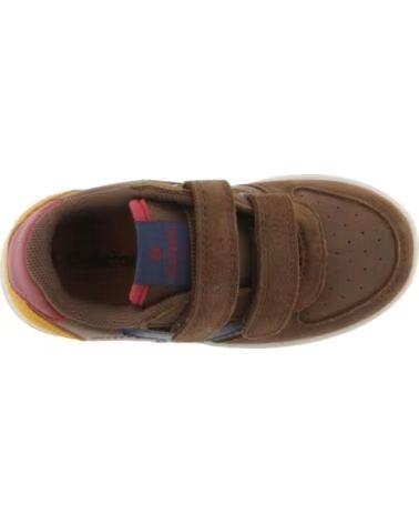 VICTORIA KINDER SNEAKER TIEMPO RIEMEN VELOURSLEDER BUNT 1124132 BRAUN MARRON
