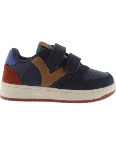 VICTORIA KINDER SNEAKER TIEMPO RIEMEN VELOURSLEDER 1124132 MARINO