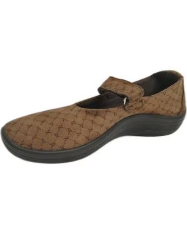 ARCOPEDICO MARY JANE SCHUHE ESTRELA LYCRA BRAUN MARRON
