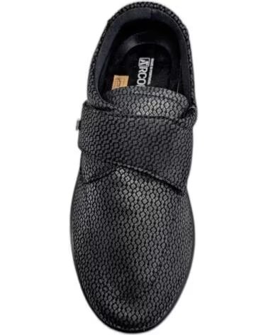 SCARPE ARCOPEDICO REPOVESI LYCRA NERO NEGRO