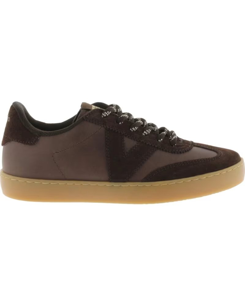 VICTORIA SNEAKER BERLIN PELLE 1126245 MARRONE MARRON