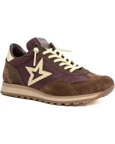 CETTI 1259 SNEAKER WILDLEDER MERLOT GRANAT GRANATE