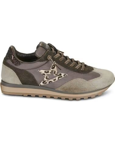 CETTI 1259 SNEAKER AUS VELOURSLEDER COFFEE BRAUN MARRON
