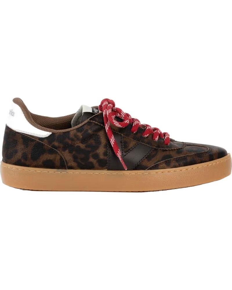 ZAPATILLAS VICTORIA BERLIN ANIMAL PRINT 1126251 MARRÓN MARRON