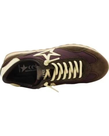 CETTI 1259 SNEAKER WILDLEDER MERLOT GRANAT GRANATE
