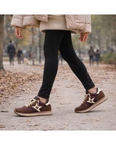 CETTI 1259 SNEAKER WILDLEDER MERLOT GRANAT GRANATE