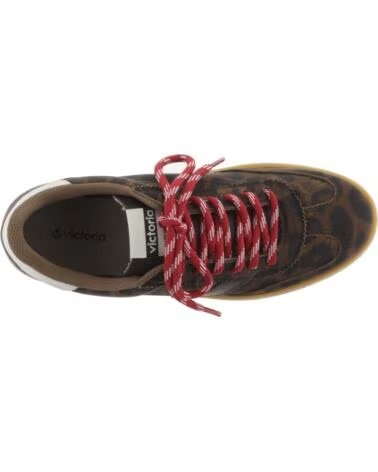 ZAPATILLAS VICTORIA BERLIN ANIMAL PRINT 1126251 MARRÓN MARRON