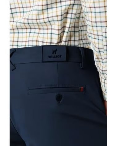WILLIOT PANTALÓN MARINO TÉCNICO AZUL
