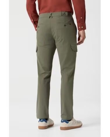 WILLIOT PANTALÓN CARGO TÉCNICO KAKI VERDE