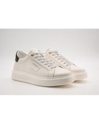 REPLAY SNEAKERS PULSAR TEXTURE WHITE BLANCO