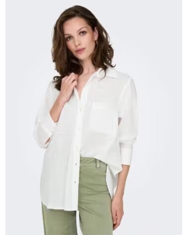 ONLY CHEMISE SALINA 15335255 BLANC BLANCO
