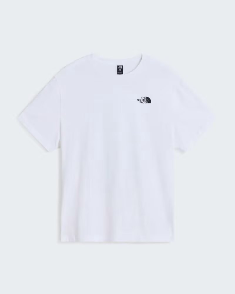 THE NORTH FACE CAMISETA HOMBRE TESTED RELAXED NF0A8H6CFN4 BLANCO