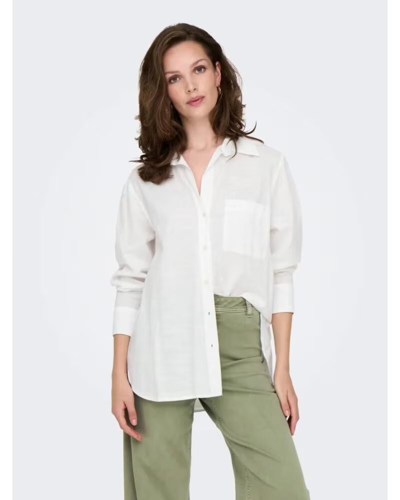 ONLY CHEMISE SALINA 15335255 BLANC BLANCO
