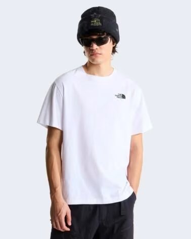 THE NORTH FACE CAMISETA HOMBRE TESTED RELAXED NF0A8H6CFN4 BLANCO