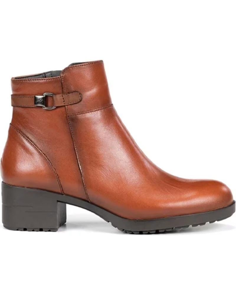 FLUCHOS 089-F2240 135-F2240 STIVALETTI IN PELLE DA DONNA MARRóN