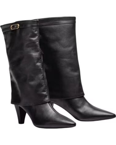 UNISA STIVALE CON GHETTA E FIBBIA LUPIN NEGRO