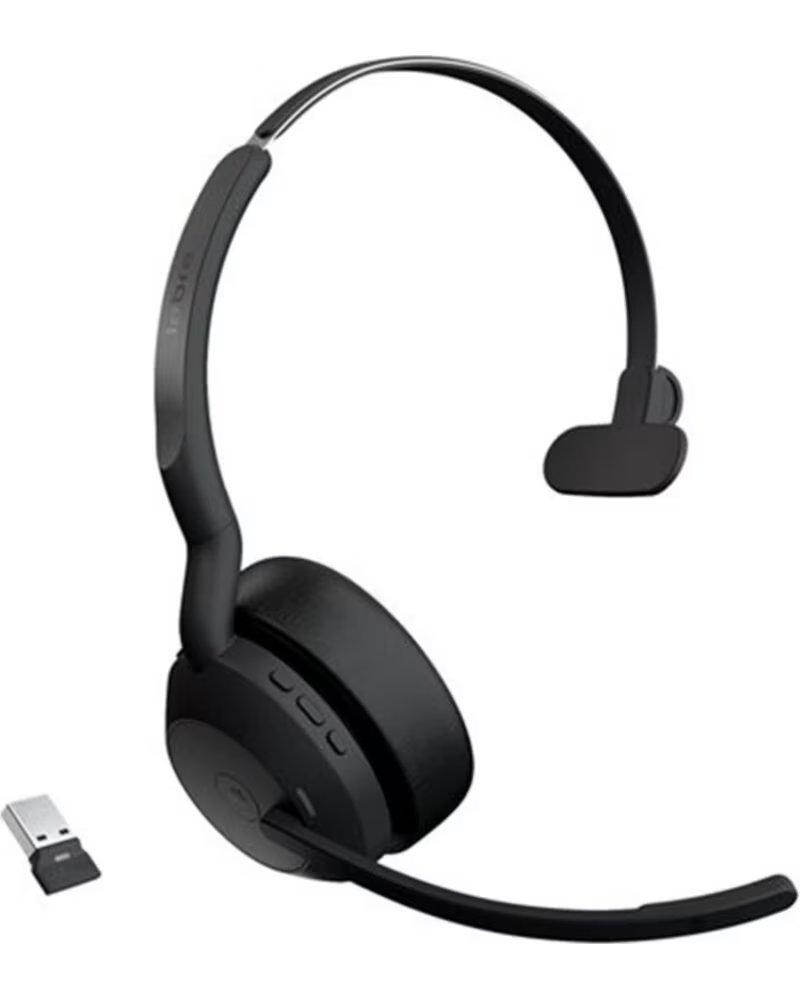 JABRA Auriculares evolve2 55 ms mono inalambrico negro