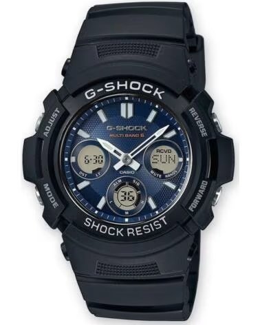 CASIO G-SHOCK AWG-M100SB-2AER SOLAR FUNKUHR NEGRO