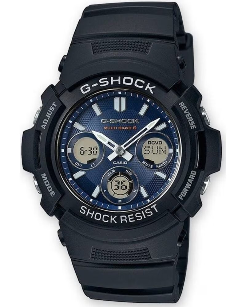 CASIO G-SHOCK AWG-M100SB-2AER SOLAR FUNKUHR NEGRO