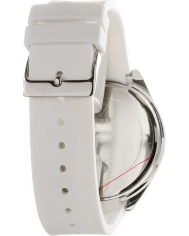 GUESS UHR W1066L1 DAMEN MEHRFARBIG SILIKON WEISS BLANCO