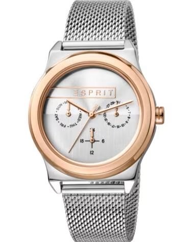 ESPRIT ES1L077M0085 MONTRE ANALOGIQUE POUR FEMME AVEC BRACELET EN ACIER INOXYDABLE PLATEADO