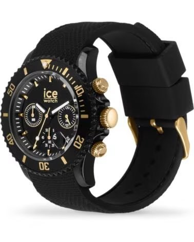 ICE-WATCH CHRONO 021602 UHR SCHWARZ UND GOLD NEGRO