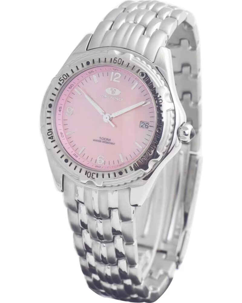 RELÓGIO TIME FORCE TF1821M-04M PRATEADO PLATEADO