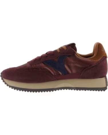 VICTORIA Zapatillas Cosmos Nylon Metal y Serraje1134119 BURDEOS