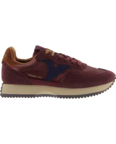 VICTORIA Zapatillas Cosmos Nylon Metal y Serraje1134119 BURDEOS