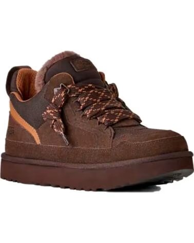 UGG 1170750 M LOWMEL DUSTED COCOA SNEAKERS MARROM HOMEM MARRóN