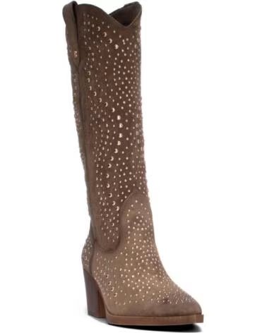 XTI Bota de mujer 146193 Taupe MARRóN
