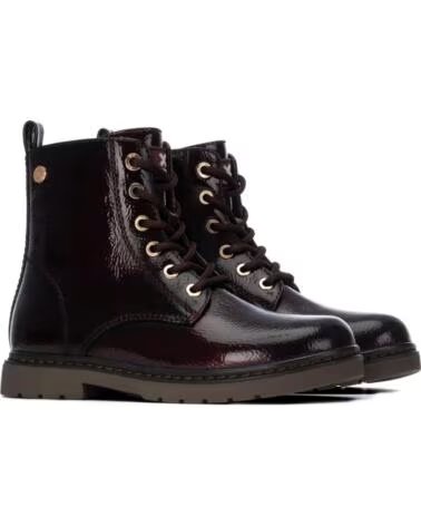 BOTAS MILITARES MENINA XTI 154044 BORDÉUS BURDEOS