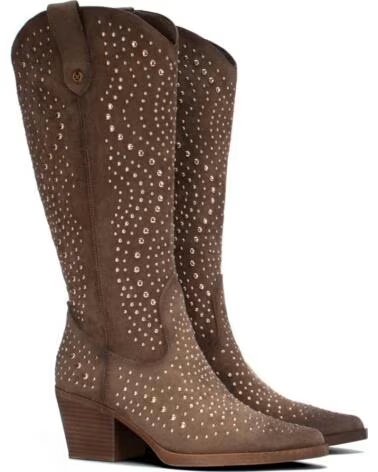 XTI Bota de mujer 146193 Taupe MARRóN