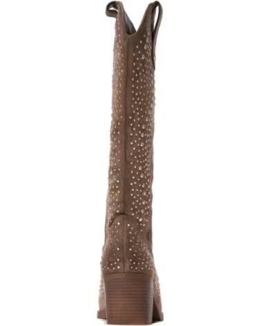 XTI Bota de mujer 146193 Taupe MARRóN
