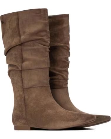 XTI Bota de mujer 146513 Taupe MARRóN