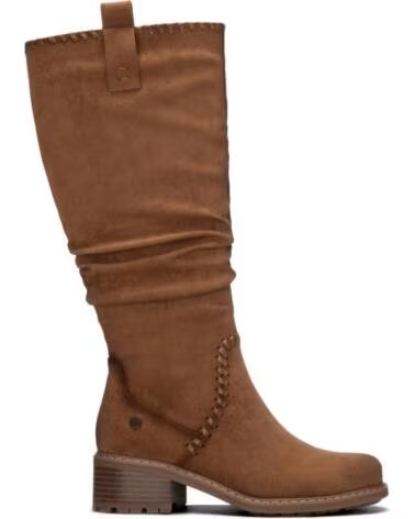 REFRESH Bota de mujer 176042 Camel MARRóN