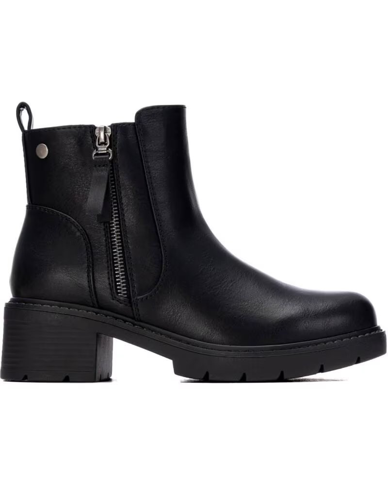 XTI STIVALI MILITARI BASIC 130710 02 NERO NEGRO