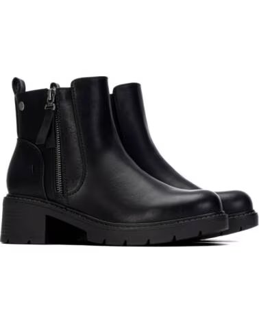 XTI STIVALI MILITARI BASIC 130710 02 NERO NEGRO