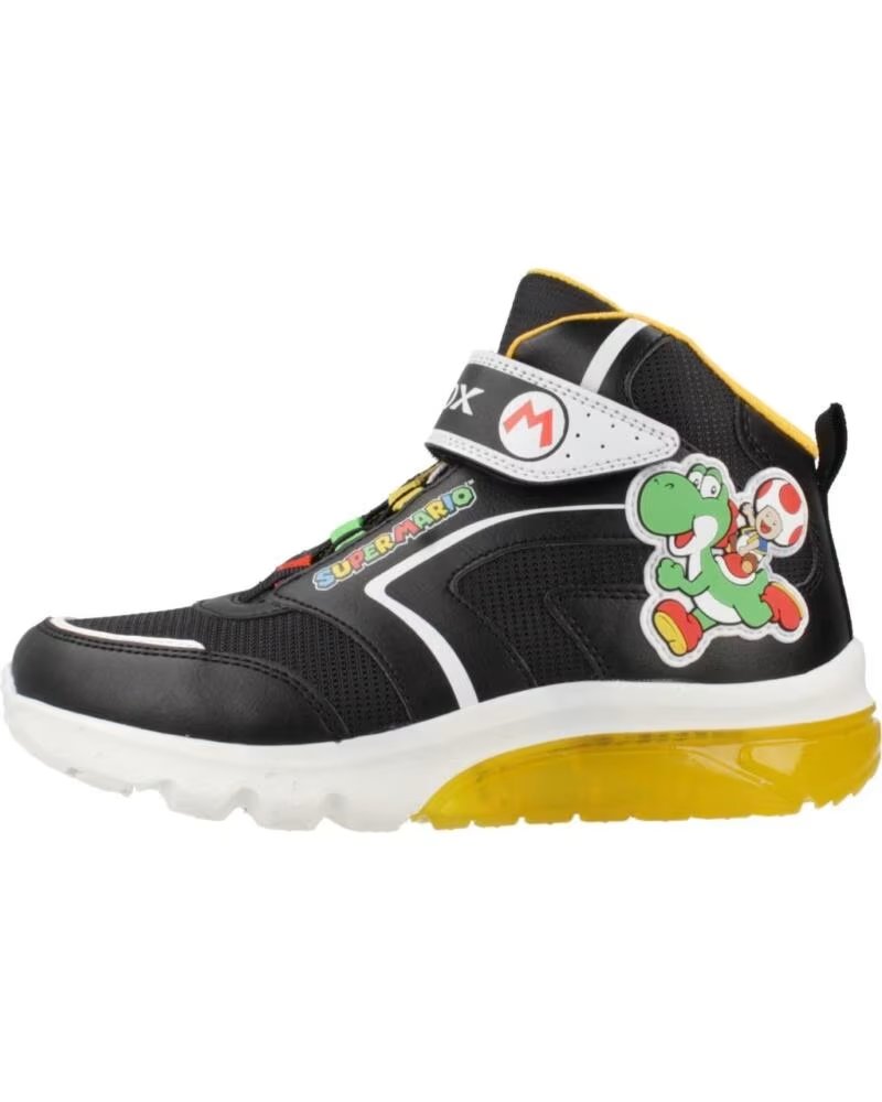 GEOX ZAPATILLAS NIÑO MODELO J CIBERDRON COLOR NEGRO C0054