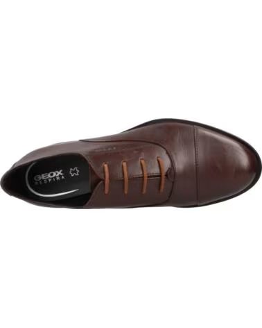 GEOX D04LHL 00043 ZAPATOS DE VESTIR HOMBRE MARRÓN C0013