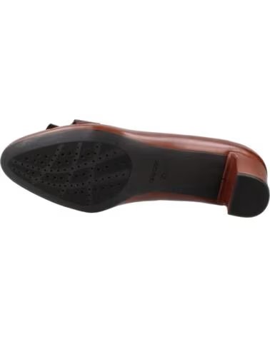 GEOX SAPATOS FORMAIS MULHER MODELO D04LBC 00043 CASTANHO C0013