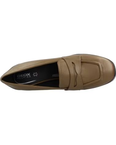 GEOX MOCASSINI DONNA MODELLO D TEULADA MARRONE C3005
