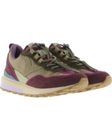 VICTORIA SNEAKERS LUNA NYLON E CROSTA DI CUOIO 1156118 KAKI