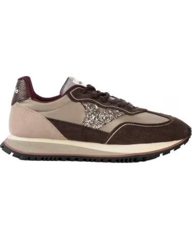 ZAPATILLAS DEPORTIVAS VIENTO NYLON Y SERRAJE VICTORIA 1157119 PLATINO PLATEADO