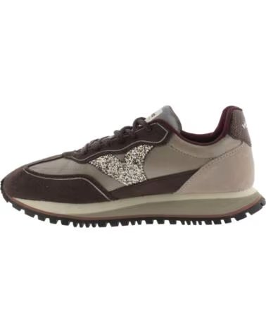 ZAPATILLAS DEPORTIVAS VIENTO NYLON Y SERRAJE VICTORIA 1157119 PLATINO PLATEADO