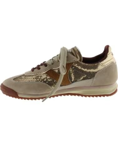 SNEAKER SATURNO VELOURSLEDER UND PAILLETTEN 1158119 BEIGE