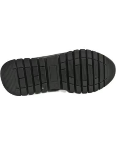 PIESANTO 265696 STIVALETTI IN PELLE E SCAMOSCIATO NERI CON CERNIERA NEGRO