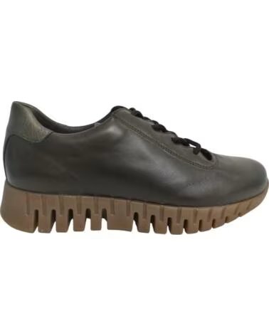 ZAPATILLAS DE PIEL MARRÓN PIESANTO 265675 MARRON