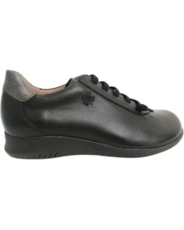 ZAPATILLAS DE PIEL PIESANTO 265991 NEGRO