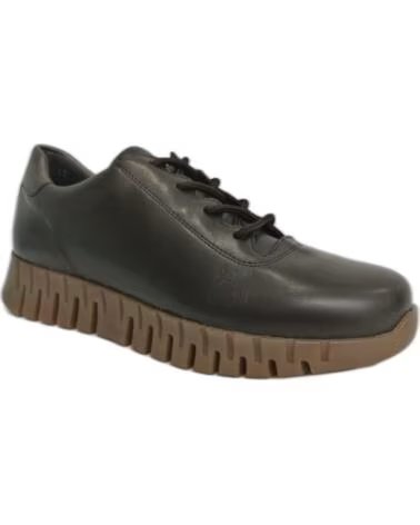 ZAPATILLAS DE PIEL MARRÓN PIESANTO 265675 MARRON